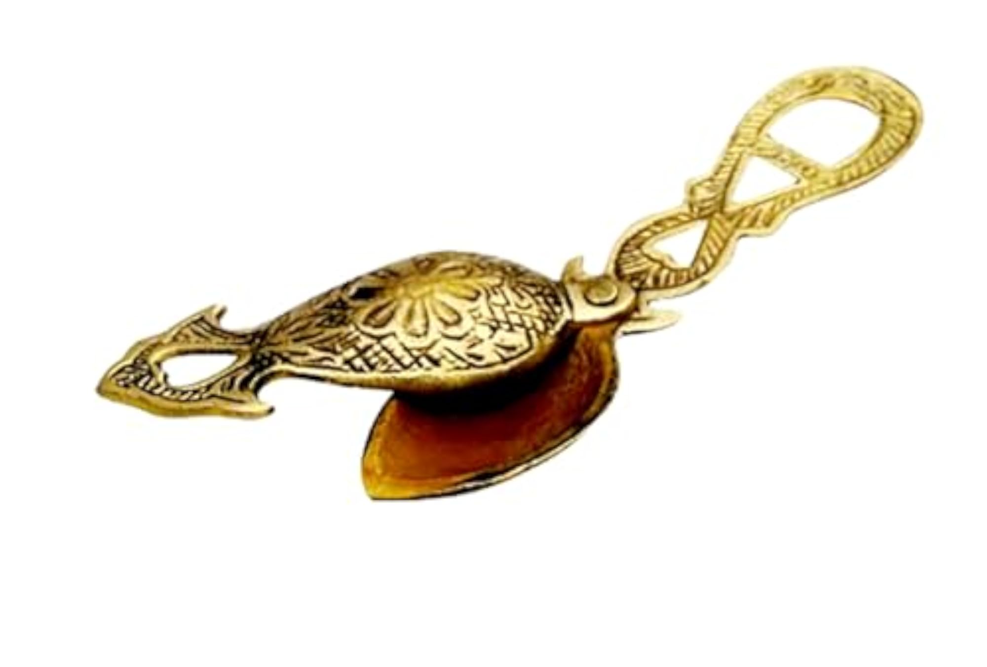 Brass Kajrota Kajal Dani, Traditional Handcrafted Surma Box